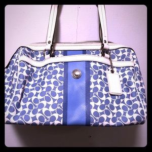 Blue Coach Purse
